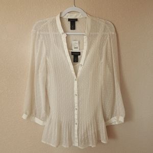 LANE BRYANT Pleated blouse with Cami💖💖💖NWT
